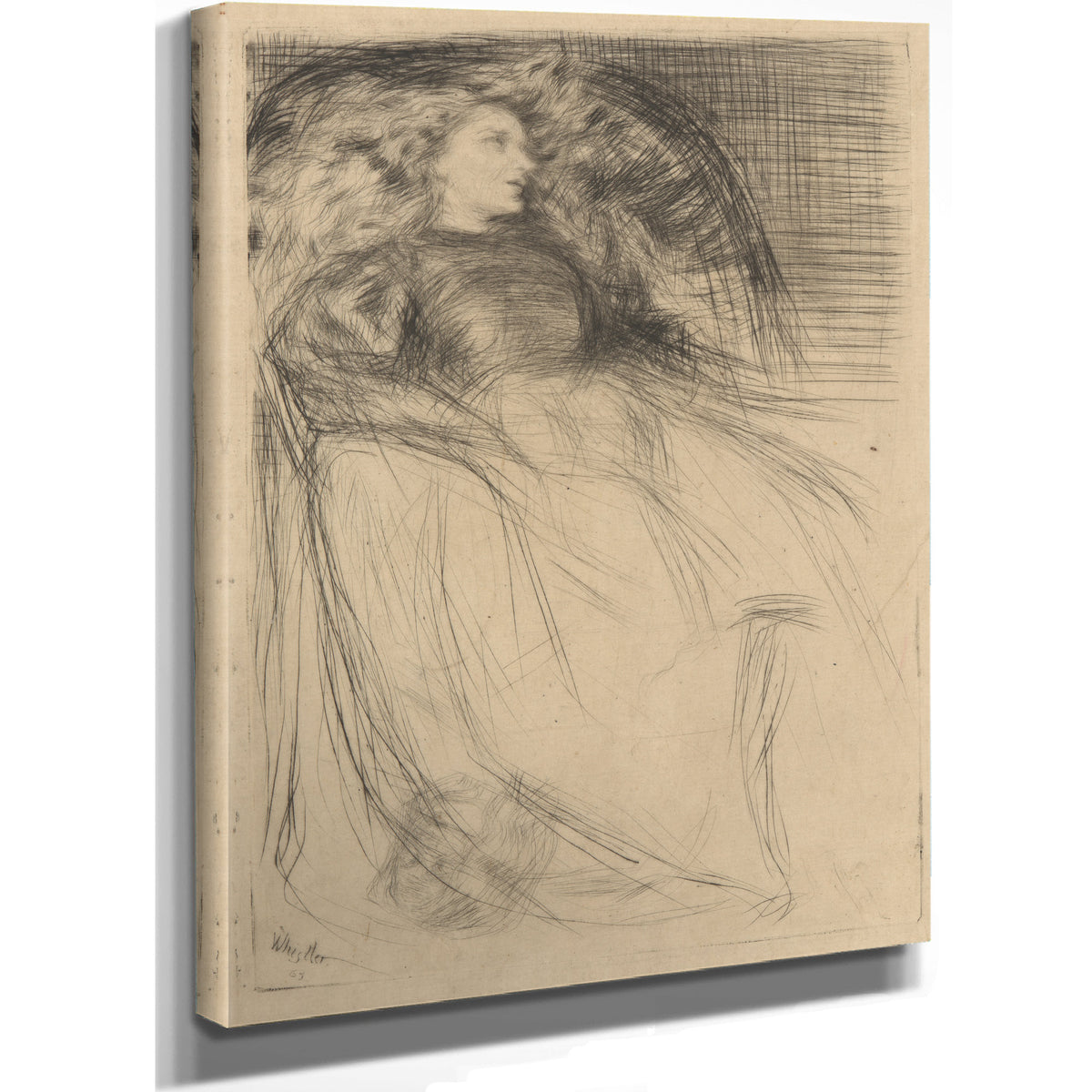 Weary 1863 By James Whistler