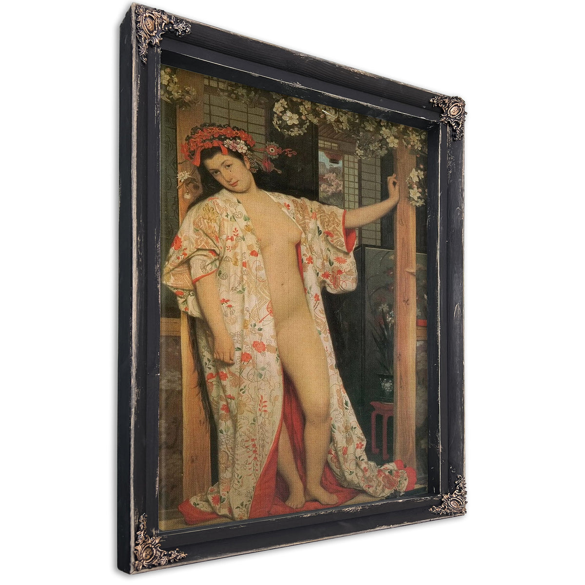 Japonaise Au Bain By James Tissot