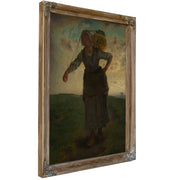 A Norman Milkmaid Greville 1871 By Jean Francois Millet