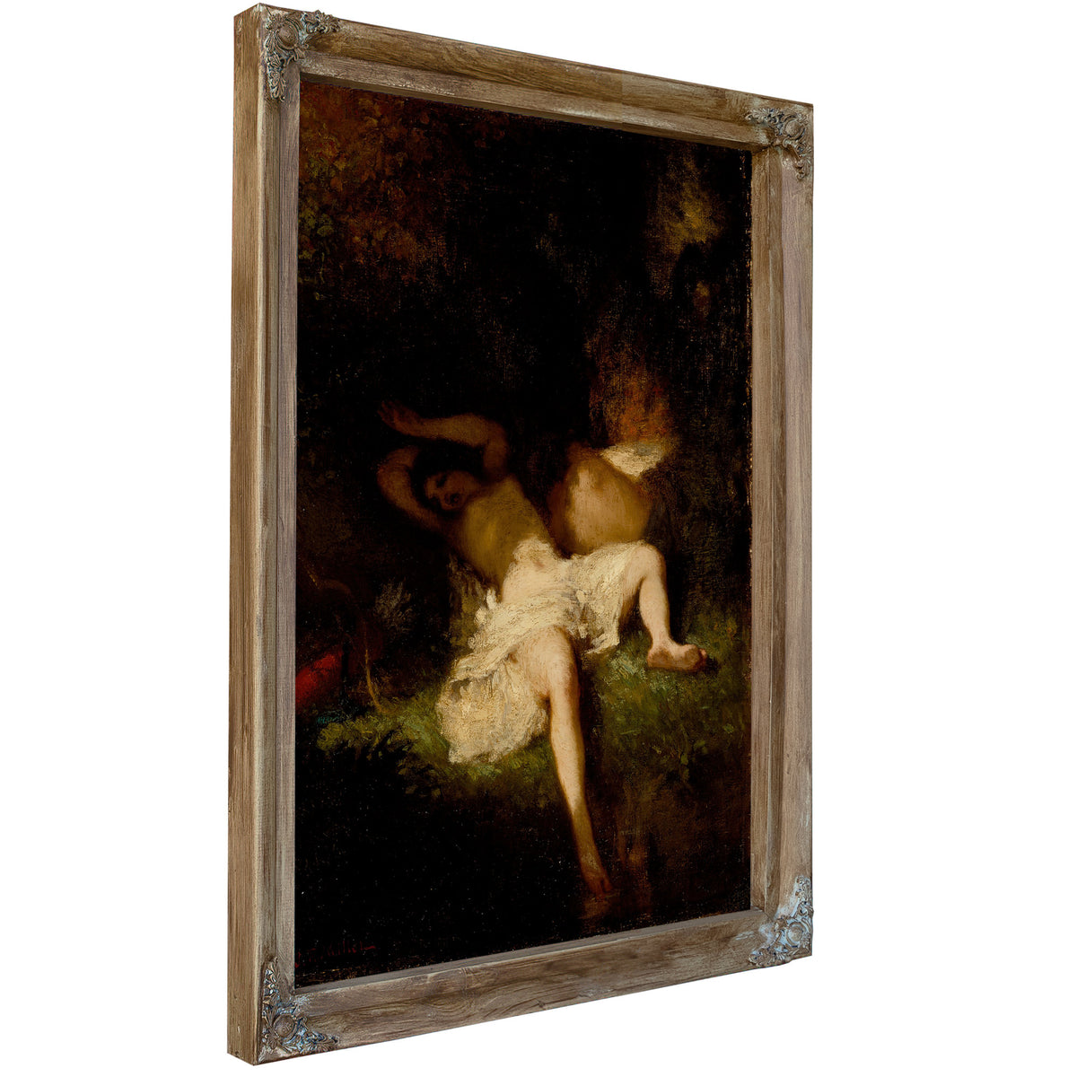Diana Resting Circa 1845 By Jean Francois Millet