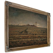 Die Ebene von Chailly Mit Egge Und By Jean Francois Millet