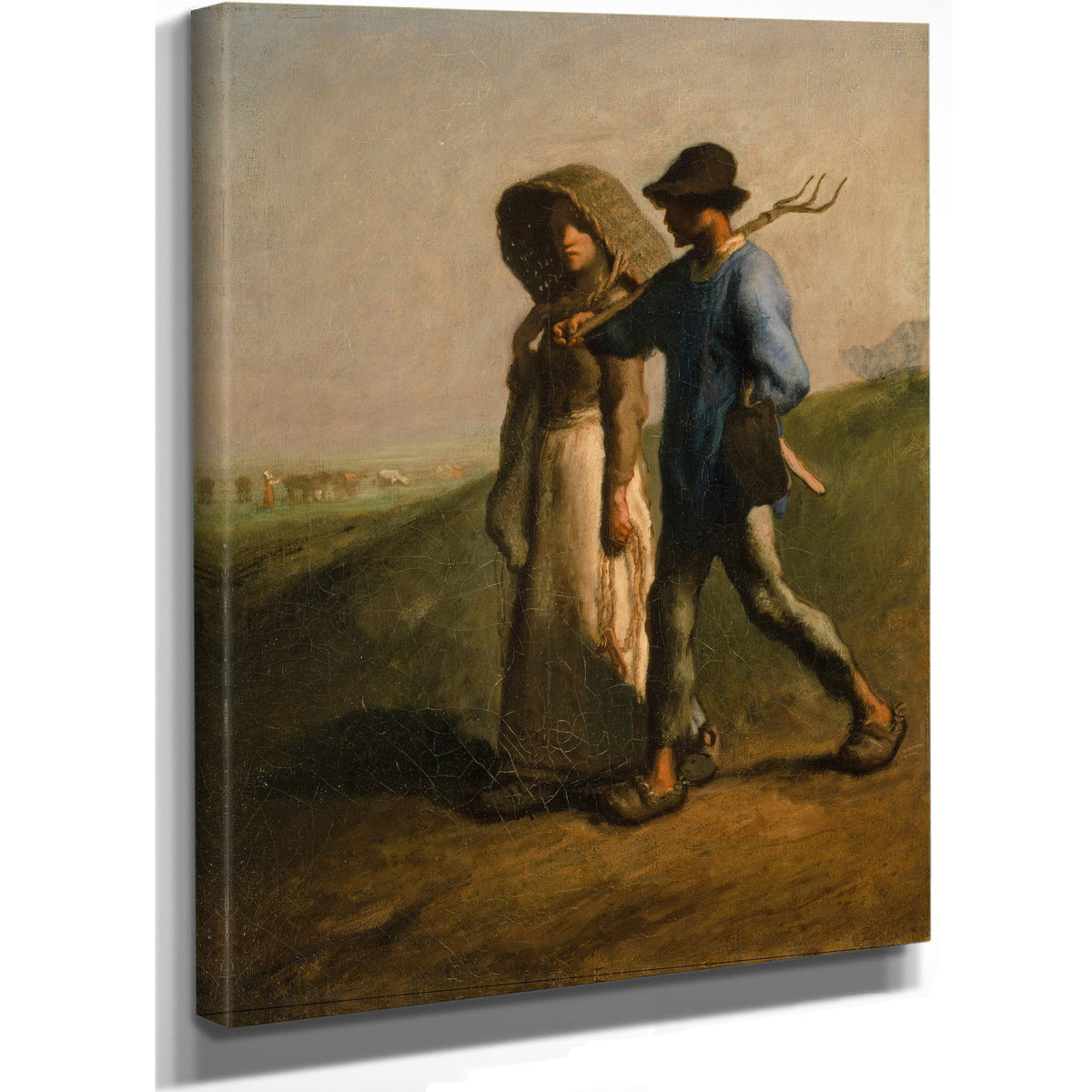 Going to Work 1851 1853 By Jean Francois Millet