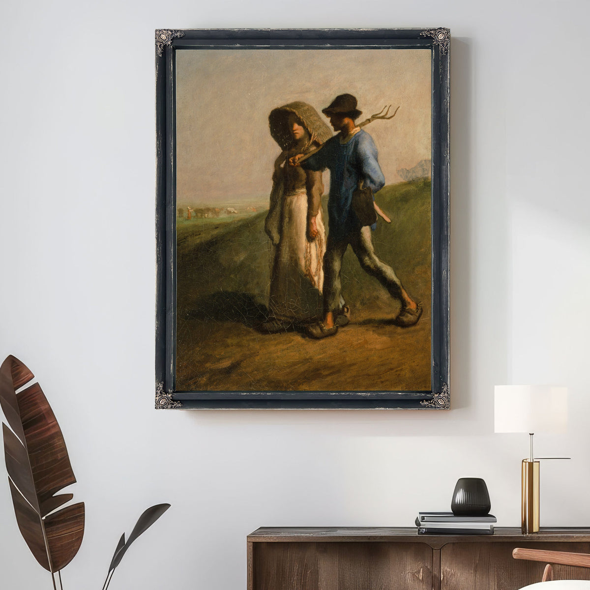 Going to Work 1851 1853 By Jean Francois Millet