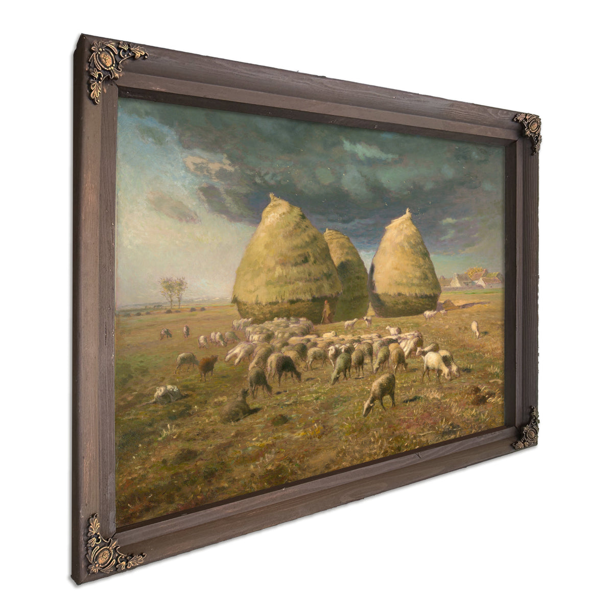 Haystacks Autumn Ca 1874 By Jean Francois Millet