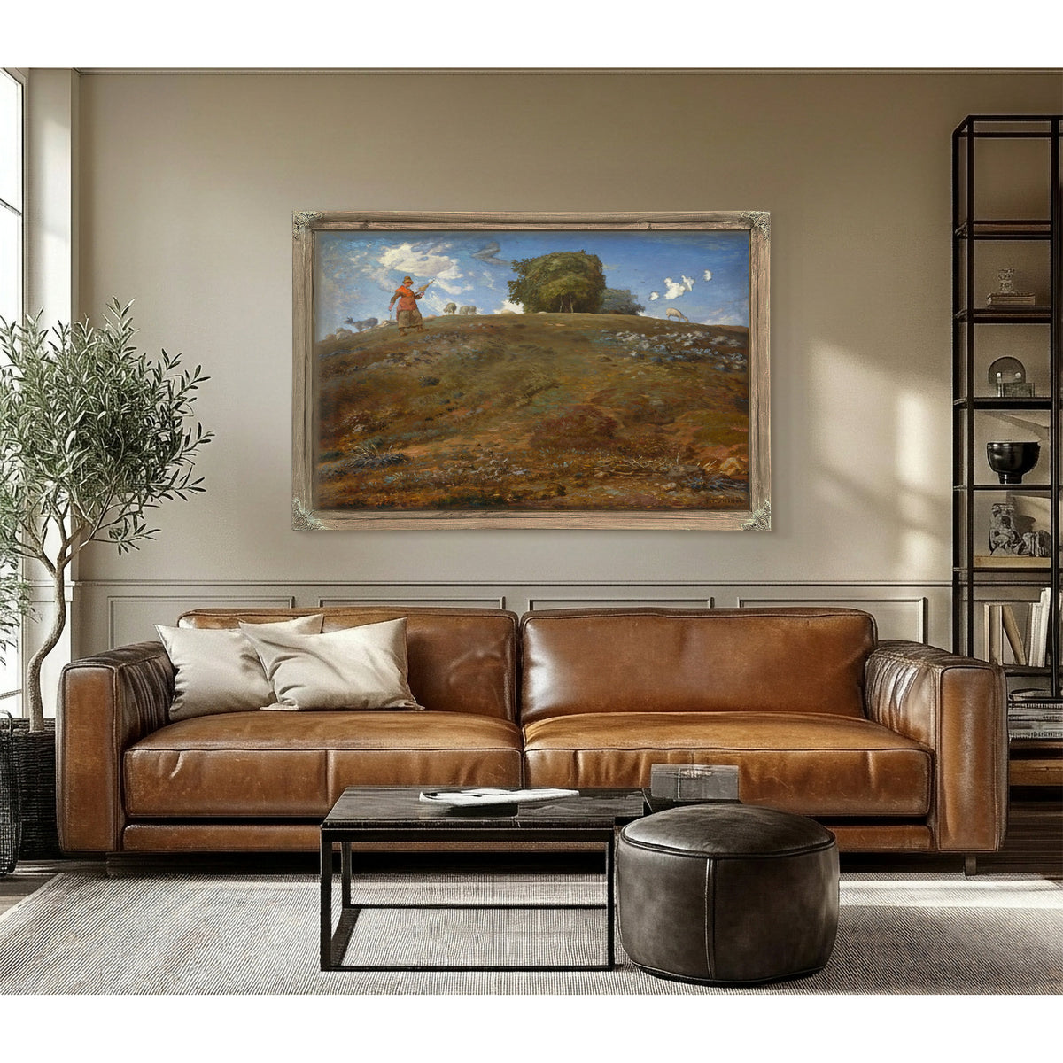 In Auvergne 1866 By Jean Francois Millet