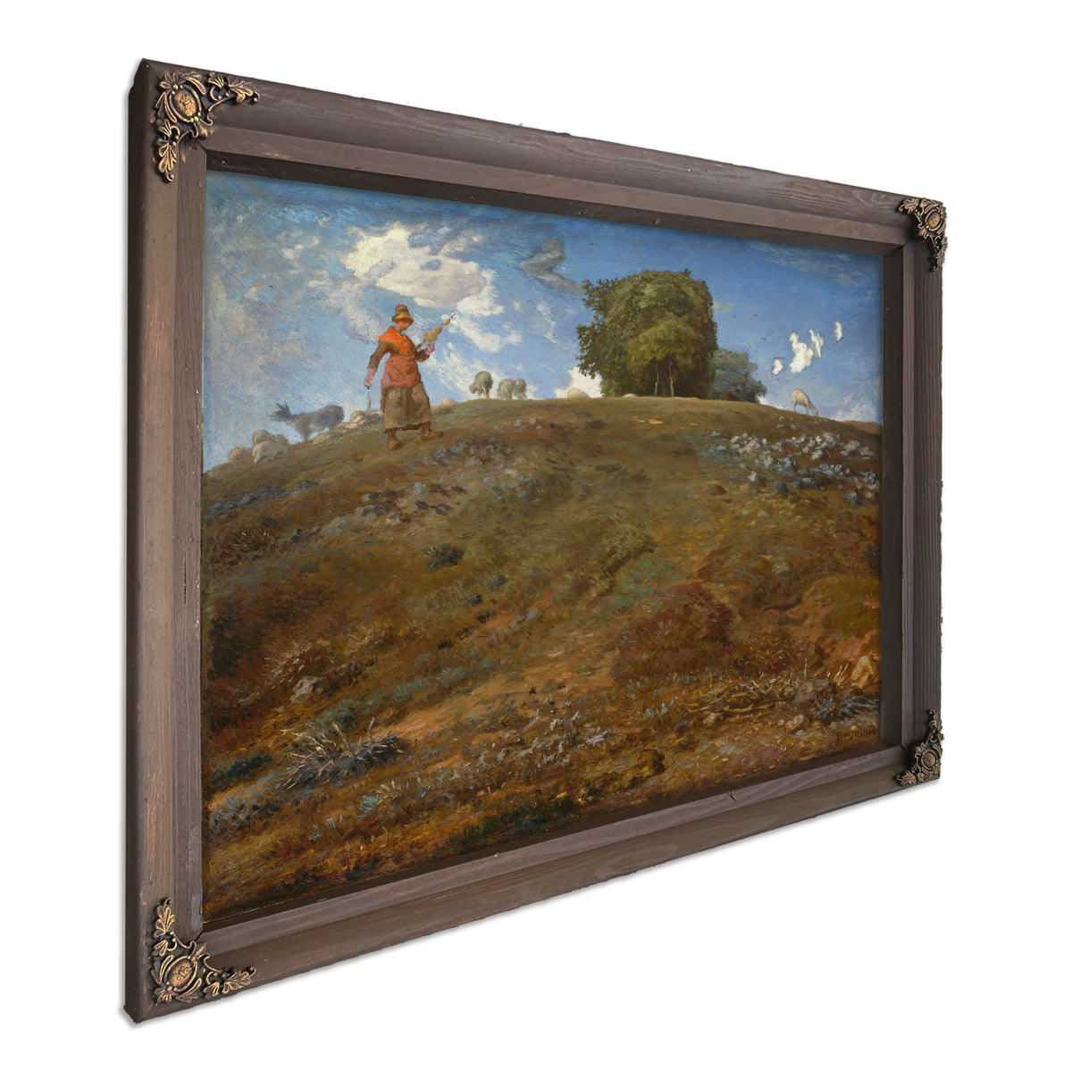 In Auvergne 1866 By Jean Francois Millet