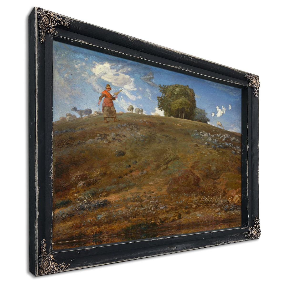 In Auvergne 1866 By Jean Francois Millet