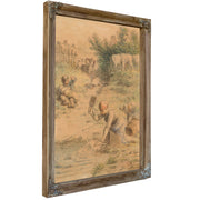 La Lavandiere Ca 1860 By Jean Francois Millet