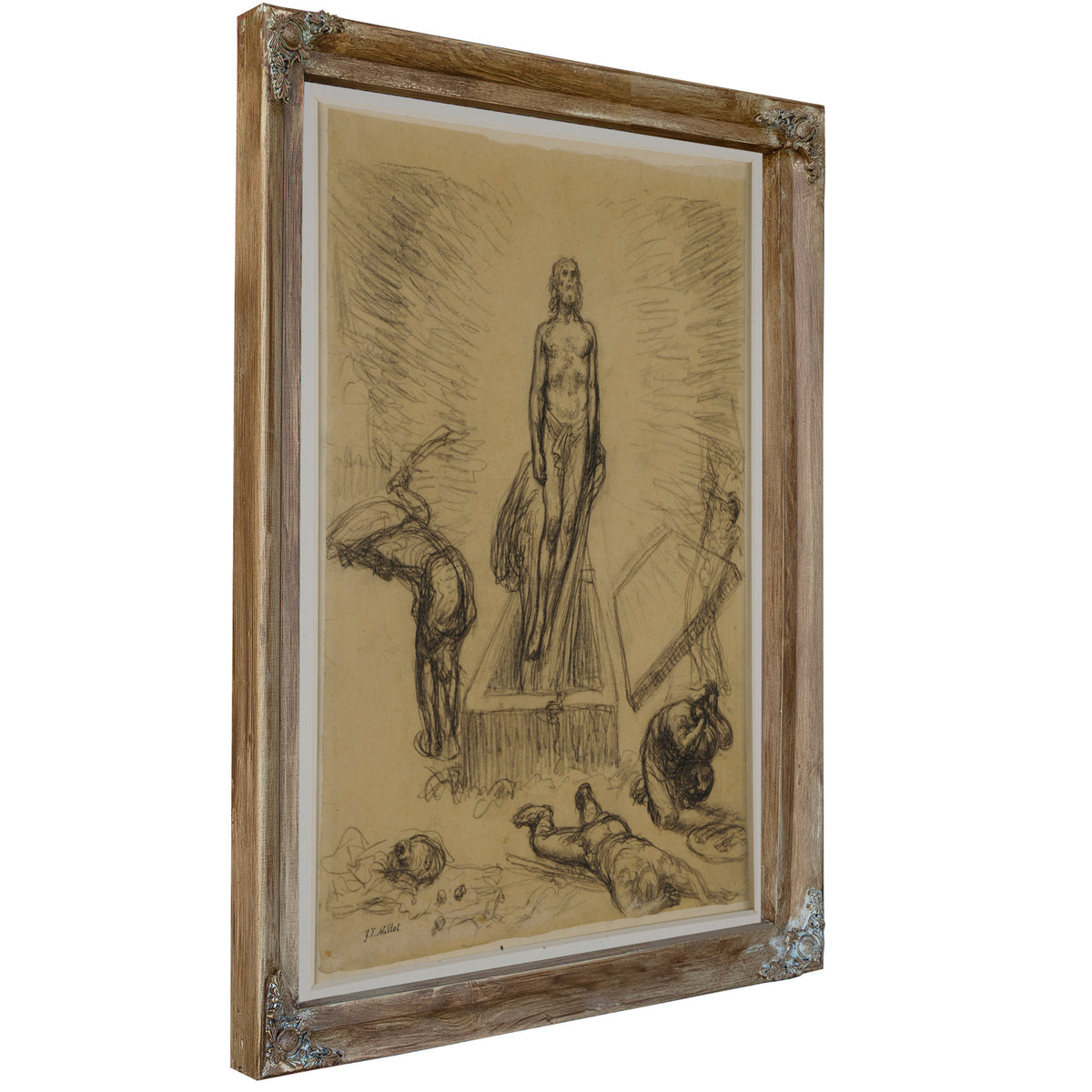 La Resurrection Ca 1863 By Jean Francois Millet