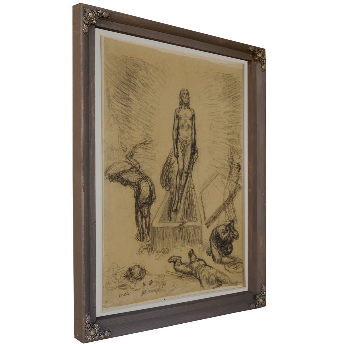 La Resurrection Ca 1863 By Jean Francois Millet