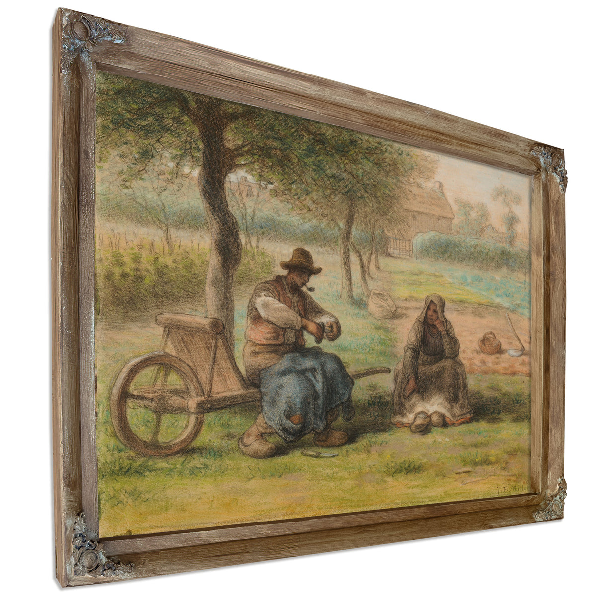 Le Repos Au Milieu du Jour 1858 By Jean Francois Millet
