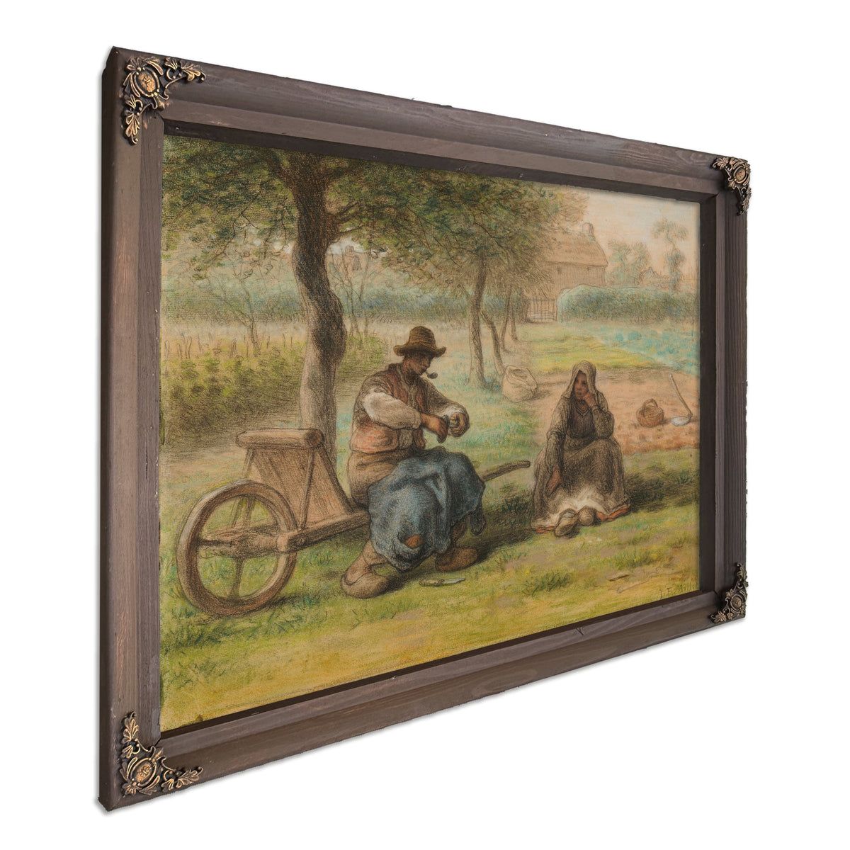 Le Repos Au Milieu du Jour 1858 By Jean Francois Millet