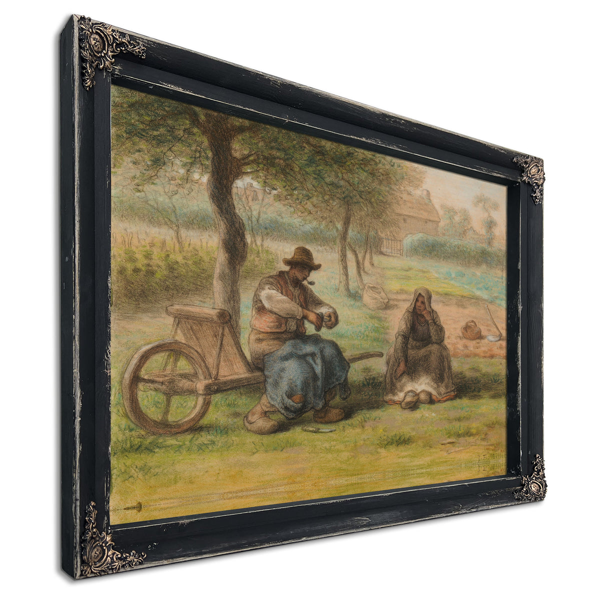 Le Repos Au Milieu du Jour 1858 By Jean Francois Millet