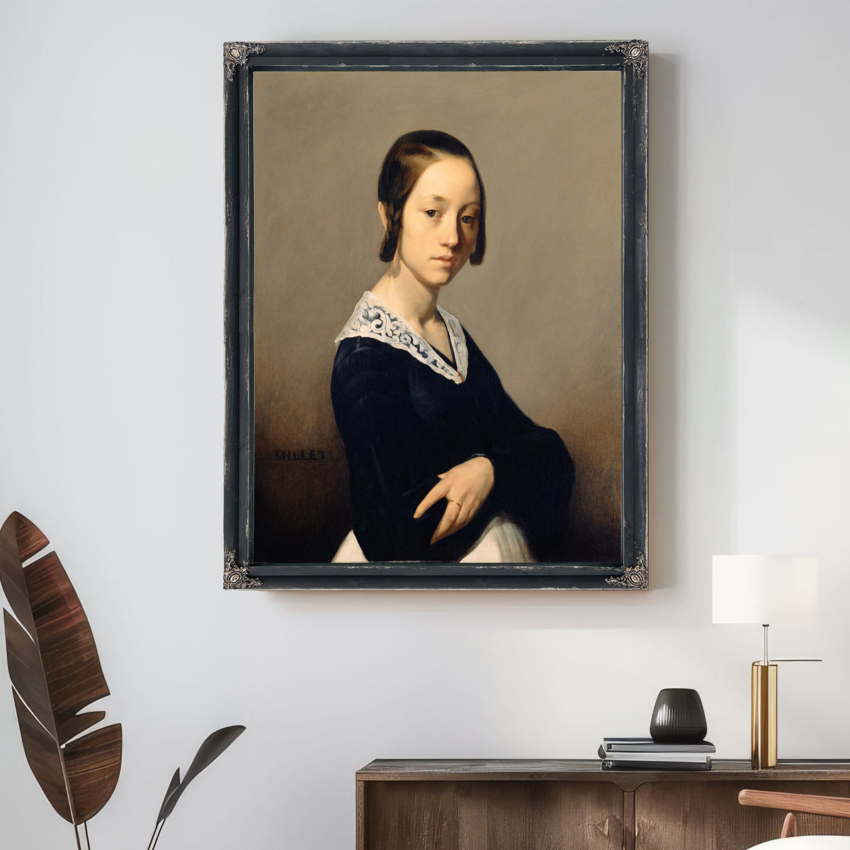 Louise Antoinette Feuardent By Jean Francois Millet