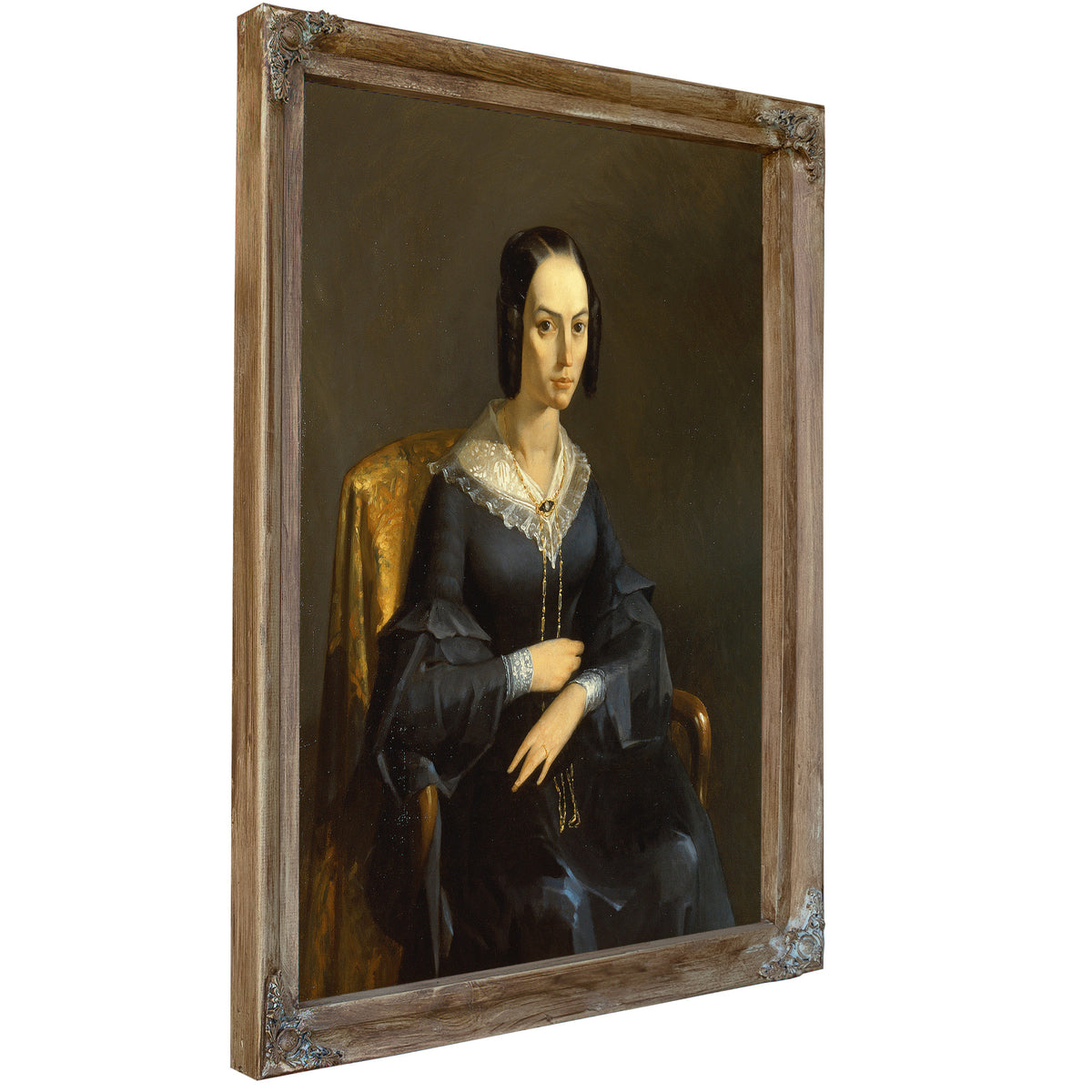 Madame Valmont C 1841 By Jean Francois Millet