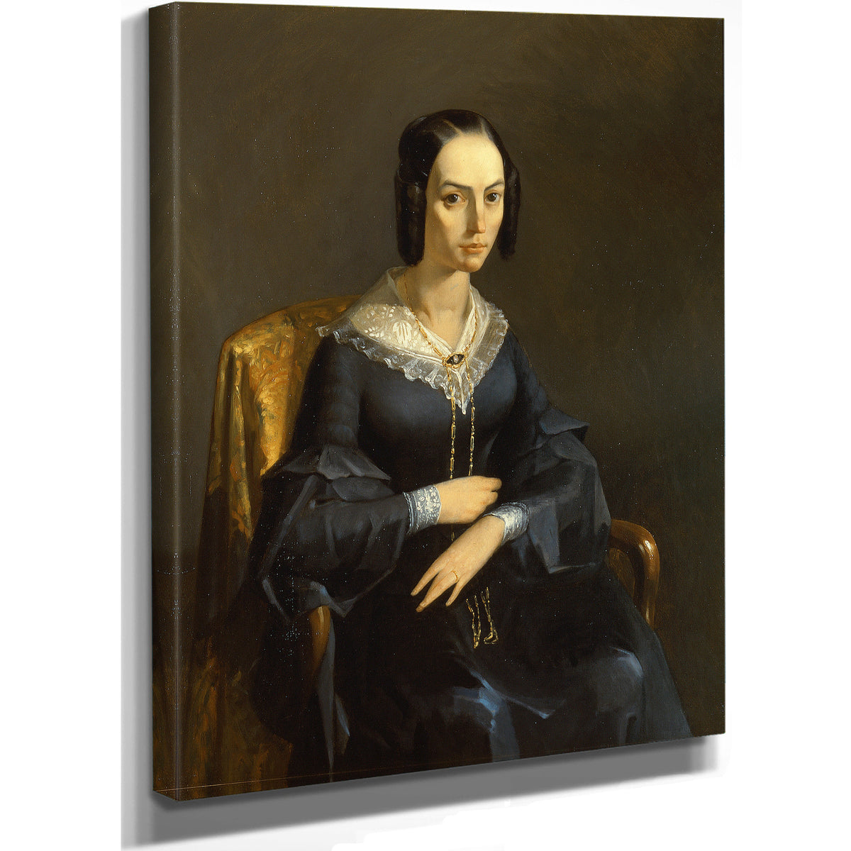 Madame Valmont C 1841 By Jean Francois Millet