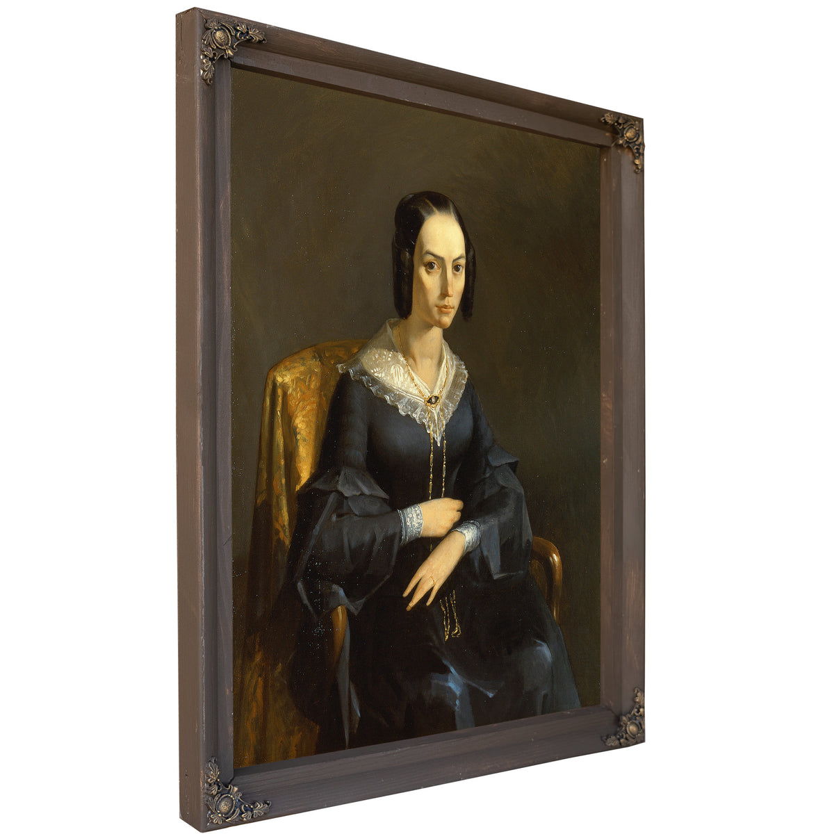 Madame Valmont C 1841 By Jean Francois Millet