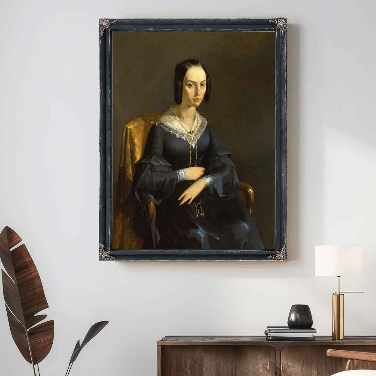 Madame Valmont C 1841 By Jean Francois Millet