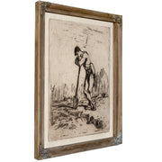 Man Leaning a Spade 1855 56 By Jean Francois Millet