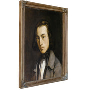 Portrait de Jeune Homme Portrait a By Jean Francois Millet