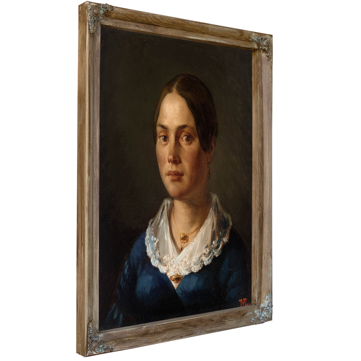 Portrait Madame Martin 1840 By Jean Francois Millet