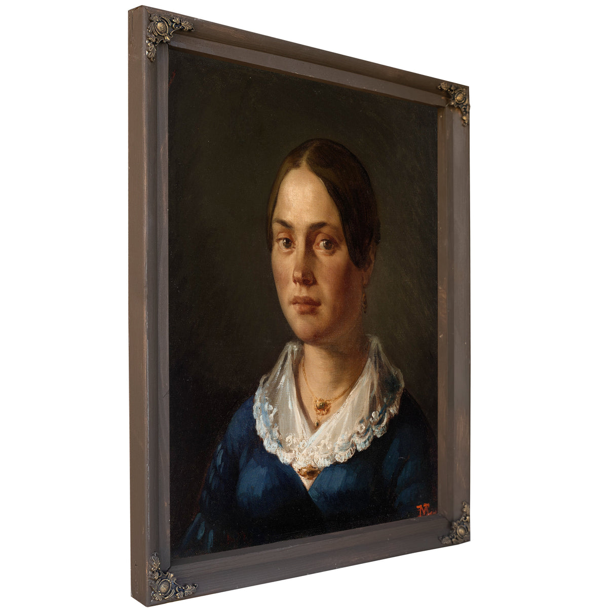 Portrait Madame Martin 1840 By Jean Francois Millet