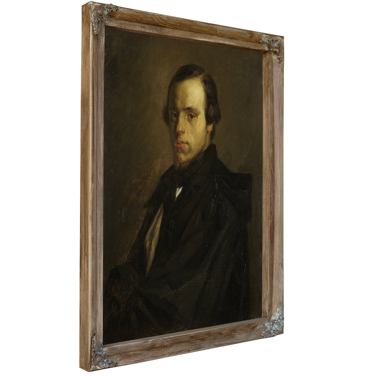 Portrait Mister le Courtois Artists By Jean Francois Millet