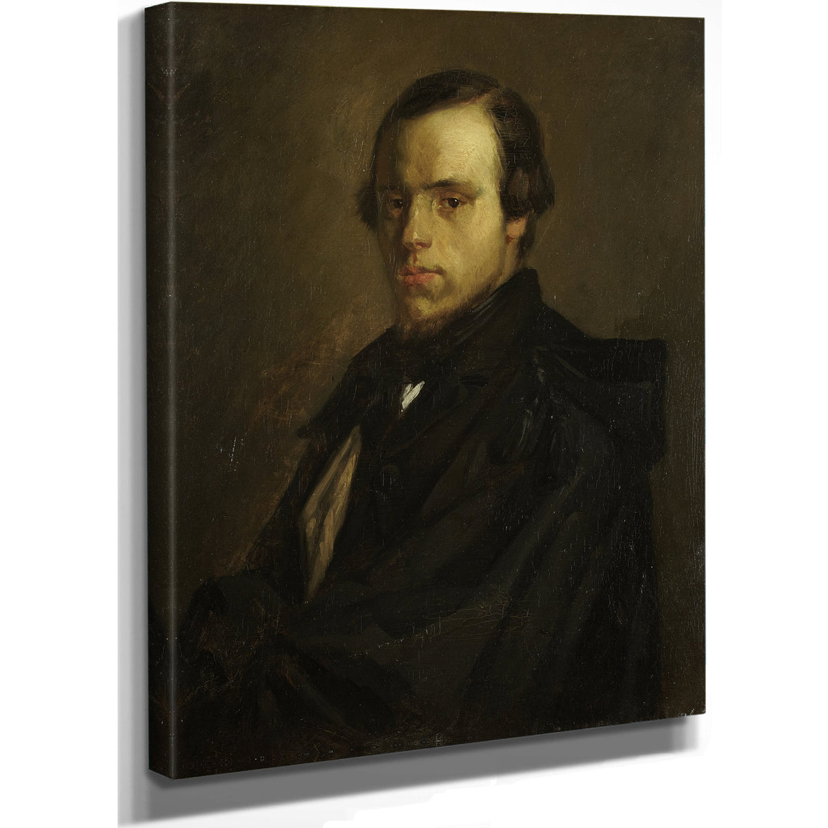 Portrait Mister le Courtois Artists By Jean Francois Millet