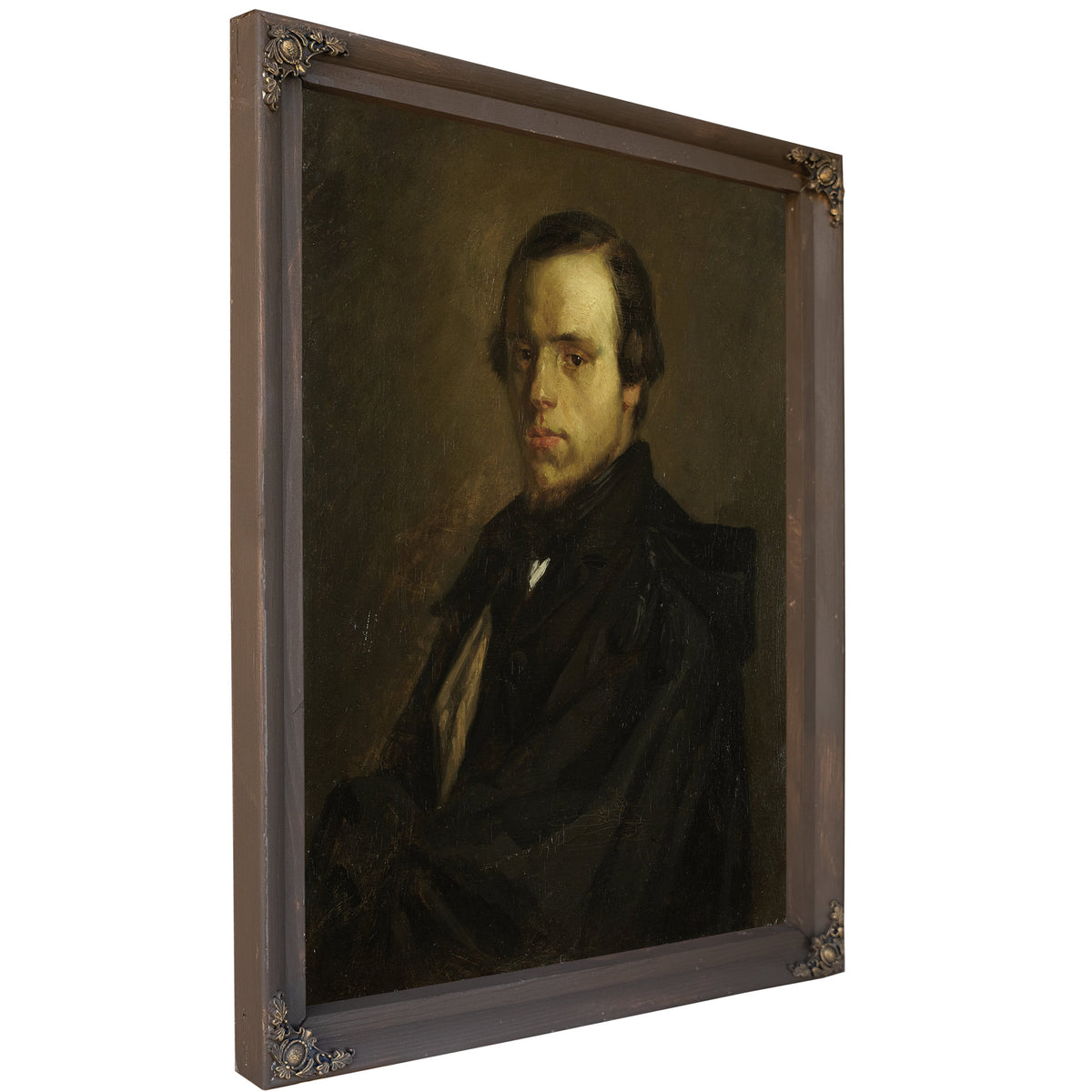 Portrait Mister le Courtois Artists By Jean Francois Millet