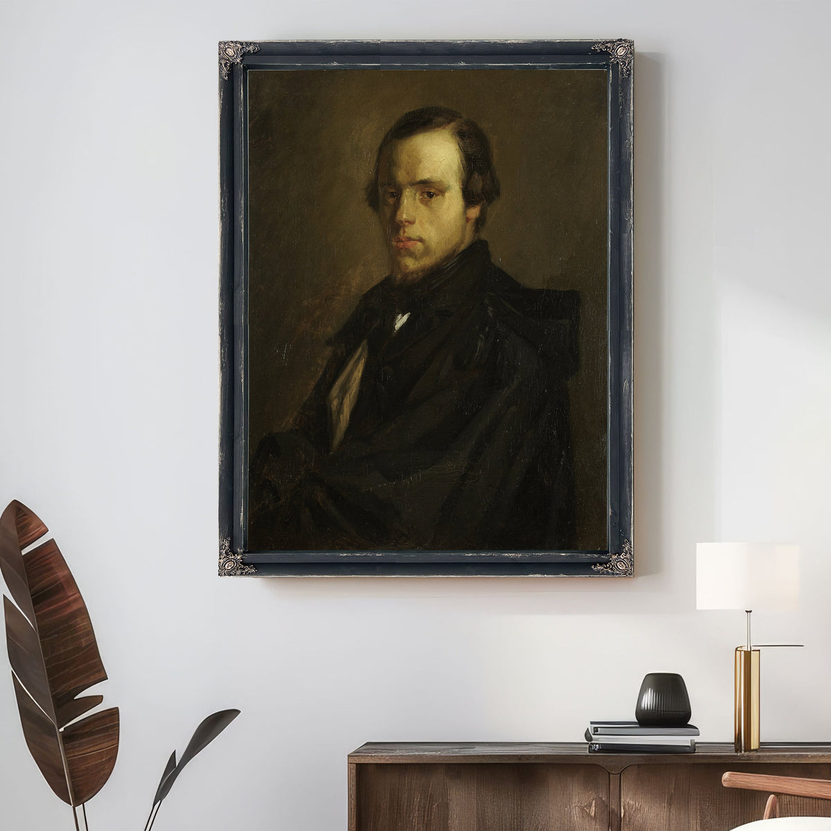 Portrait Mister le Courtois Artists By Jean Francois Millet