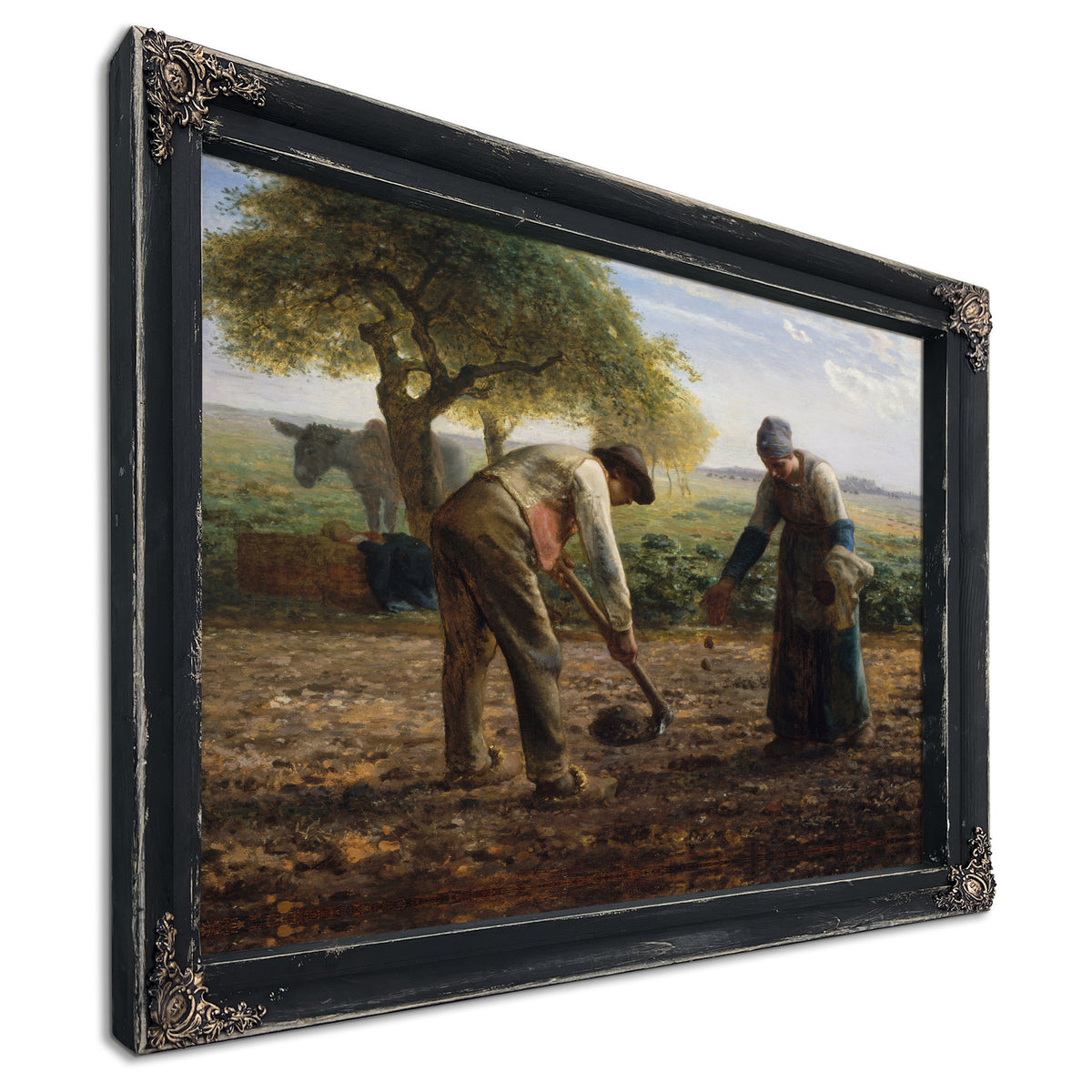 Potato Planters About 1861 By Jean Francois Millet