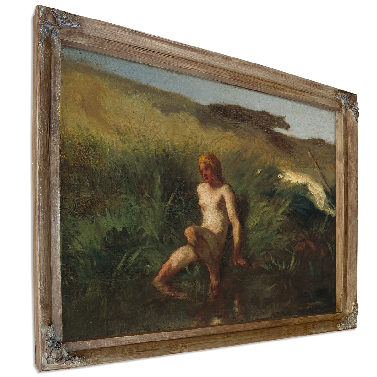 The Bather 1846 1848 By Jean Francois Millet