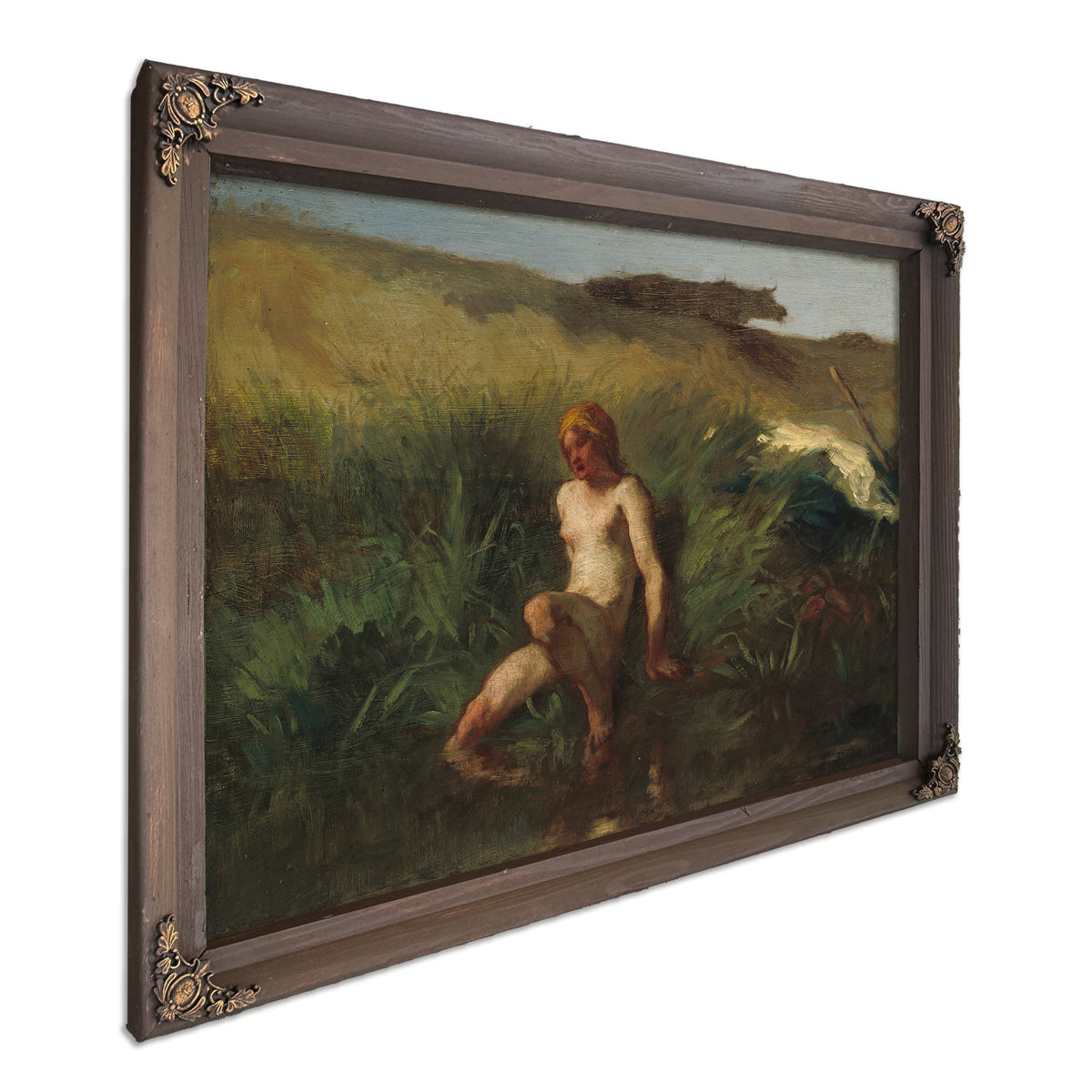 The Bather 1846 1848 By Jean Francois Millet