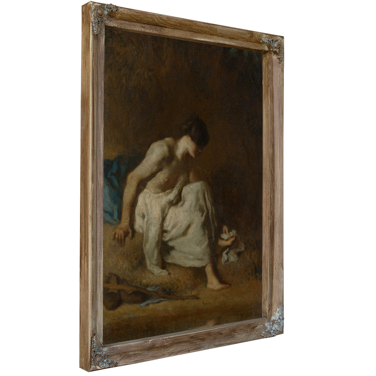 The Bather 184648 By Jean Francois Millet