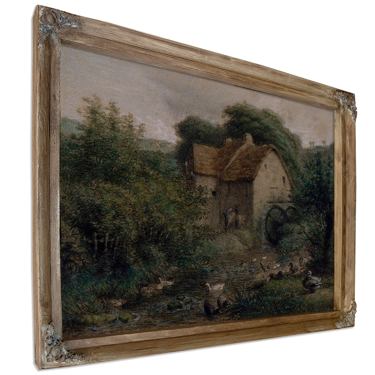 The Old Mill 1866 1870 By Jean Francois Millet
