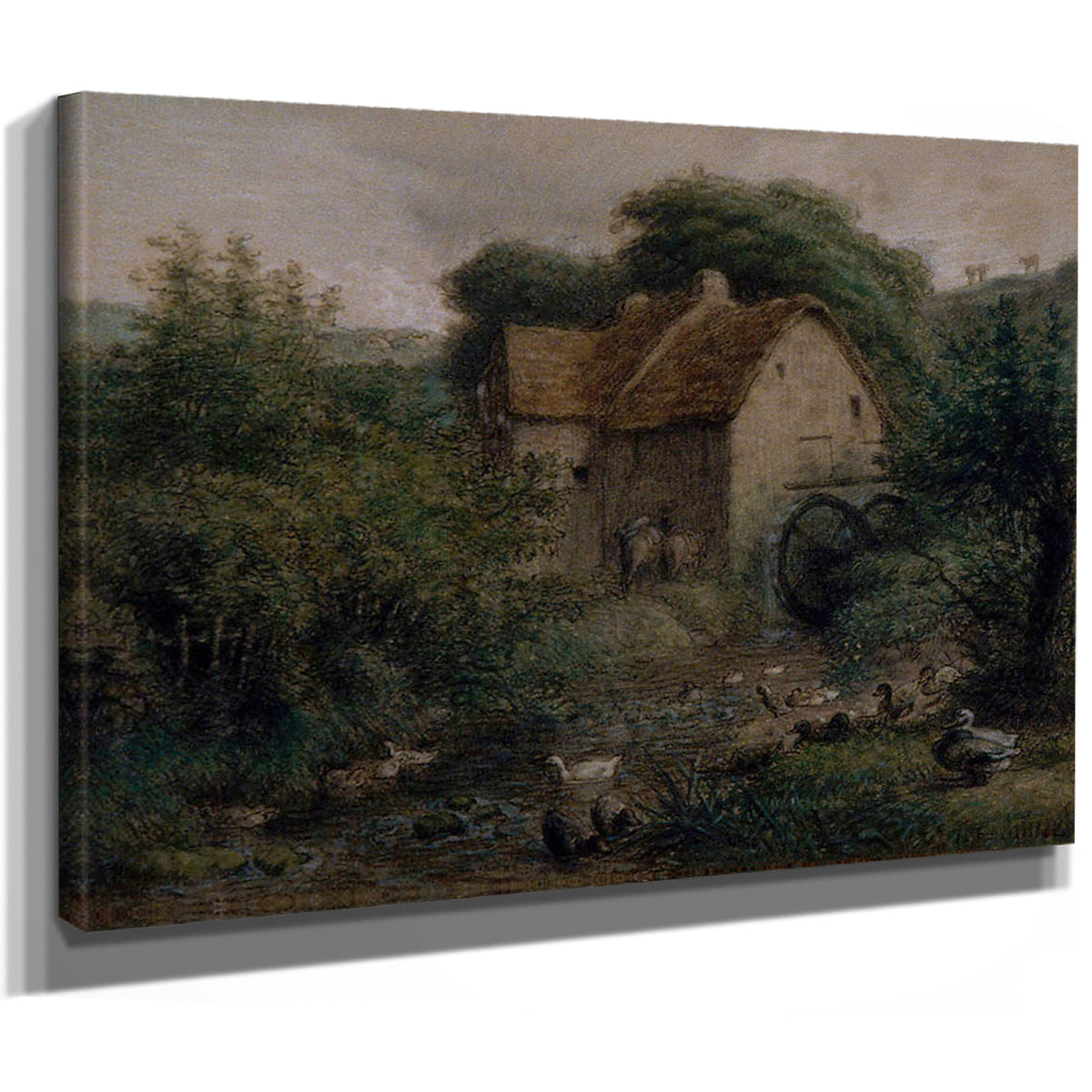 The Old Mill 1866 1870 By Jean Francois Millet