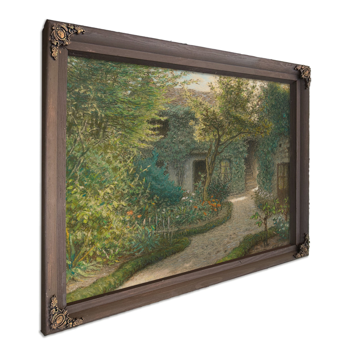 Theodore Rousseaus House Barbizon By Jean Francois Millet