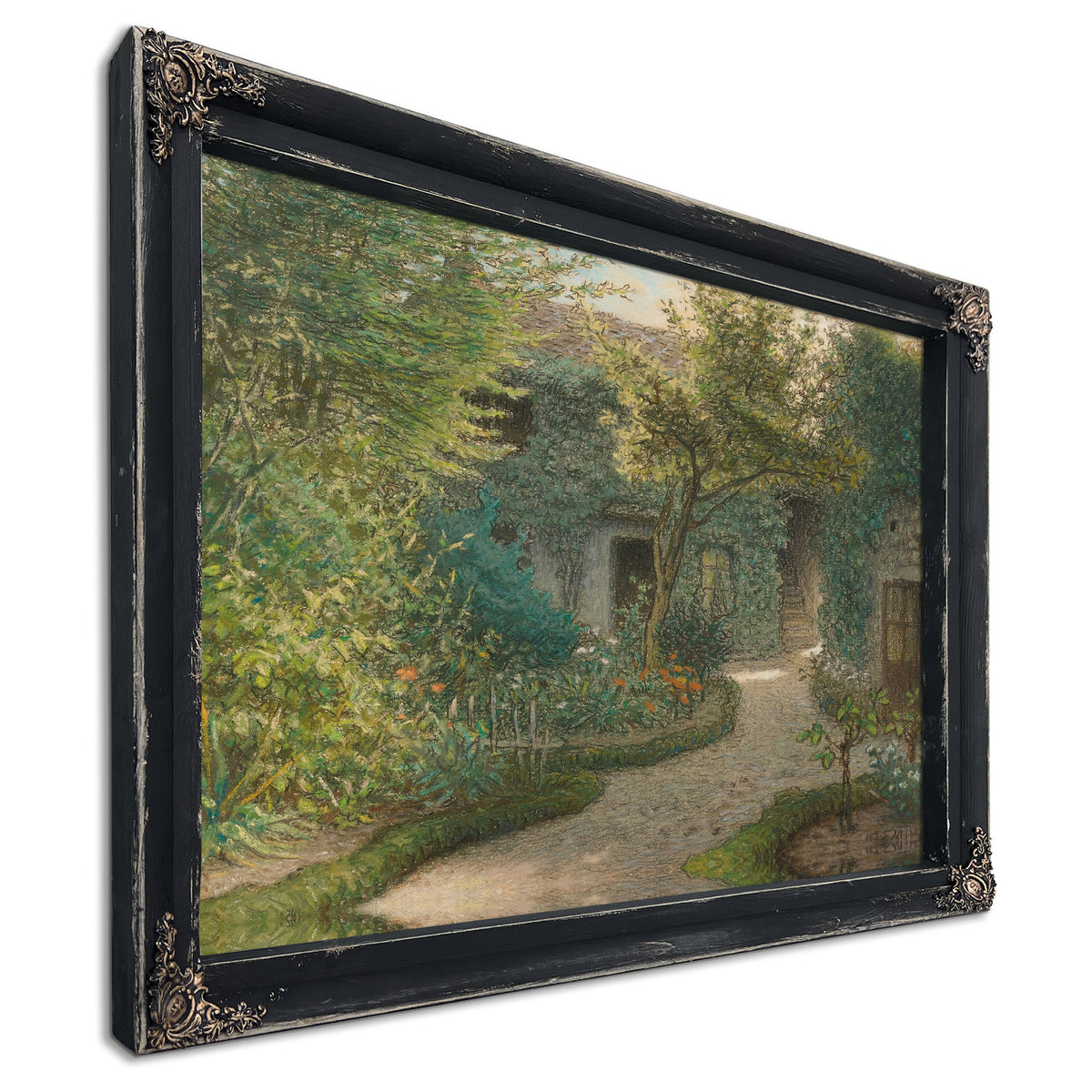 Theodore Rousseaus House Barbizon By Jean Francois Millet
