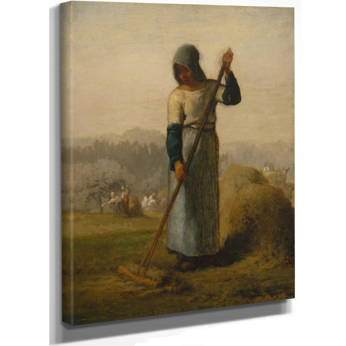 Woman a Rake 185657 By Jean Francois Millet
