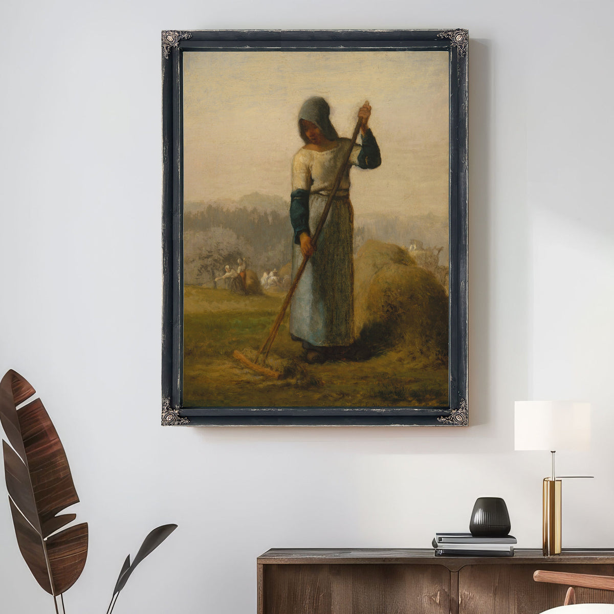 Woman a Rake 185657 By Jean Francois Millet
