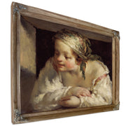 Young Woman 1844 45 By Jean Francois Millet