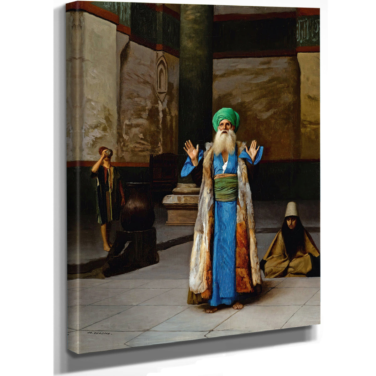 A Sultan Prayer By Jean Leon Gerome