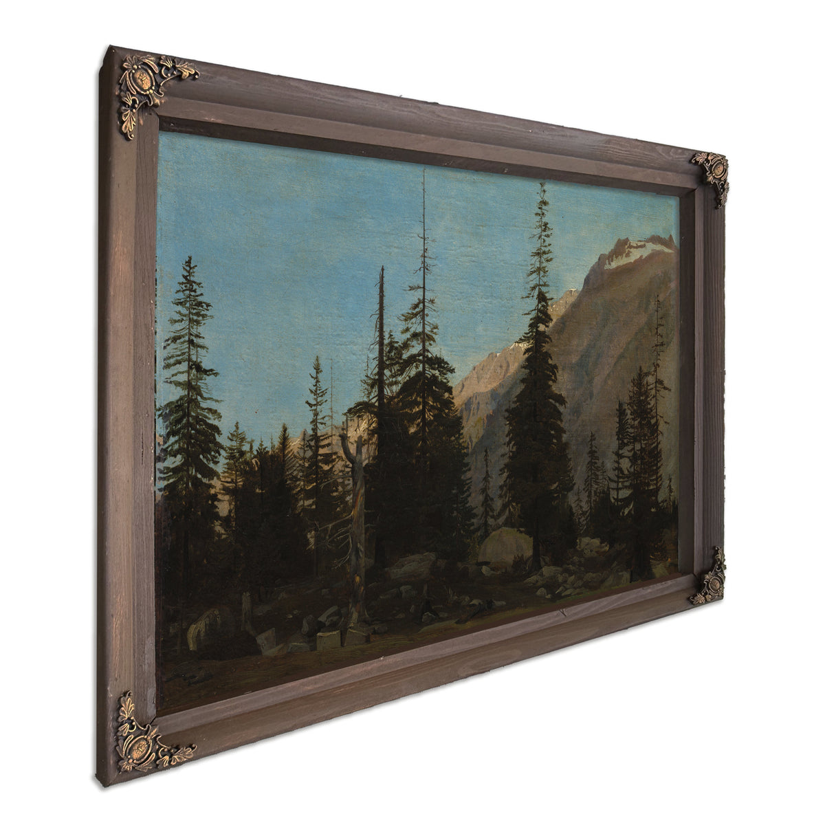 Alpine Landscape Handegg Switzerland By Jean Leon Gerome