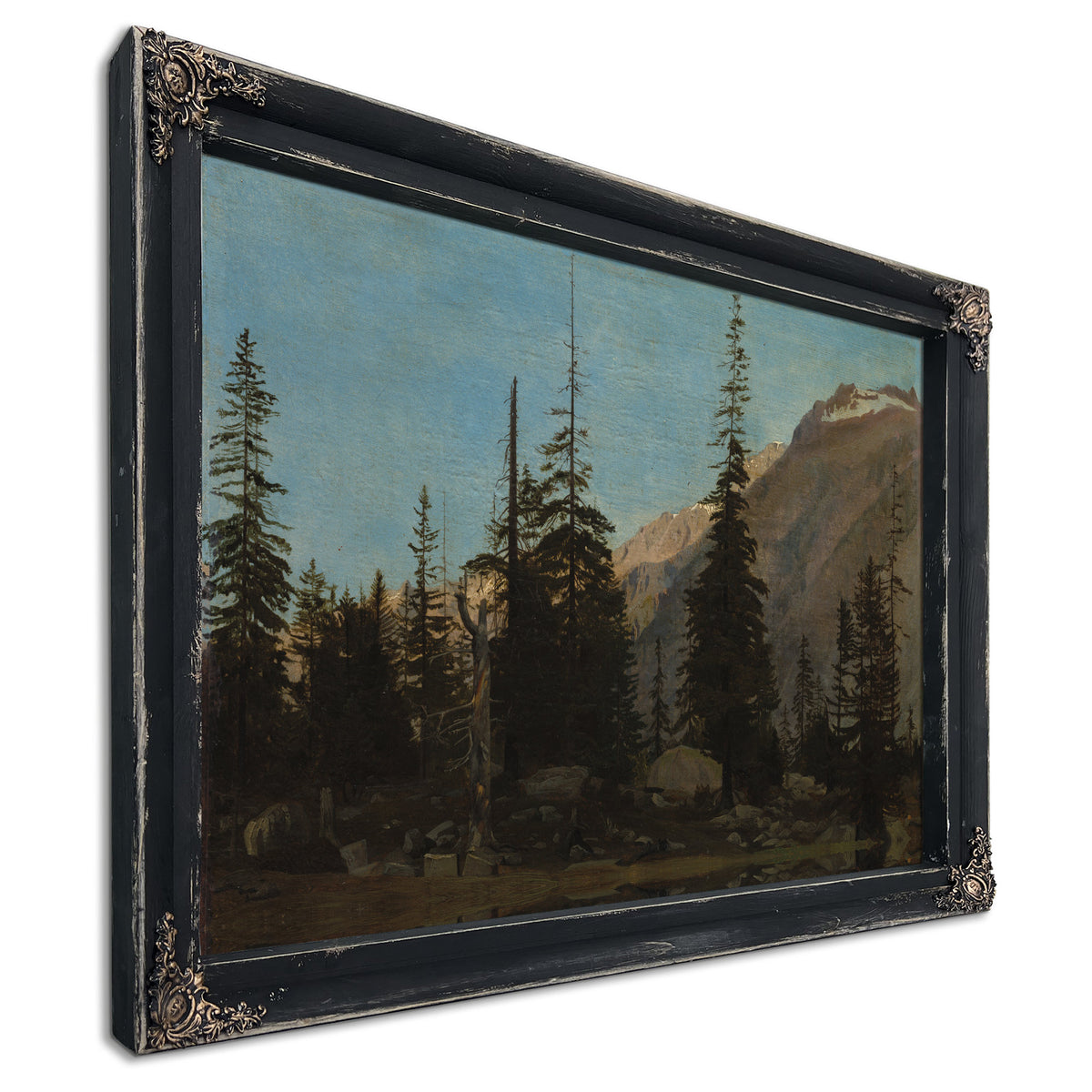 Alpine Landscape Handegg Switzerland By Jean Leon Gerome