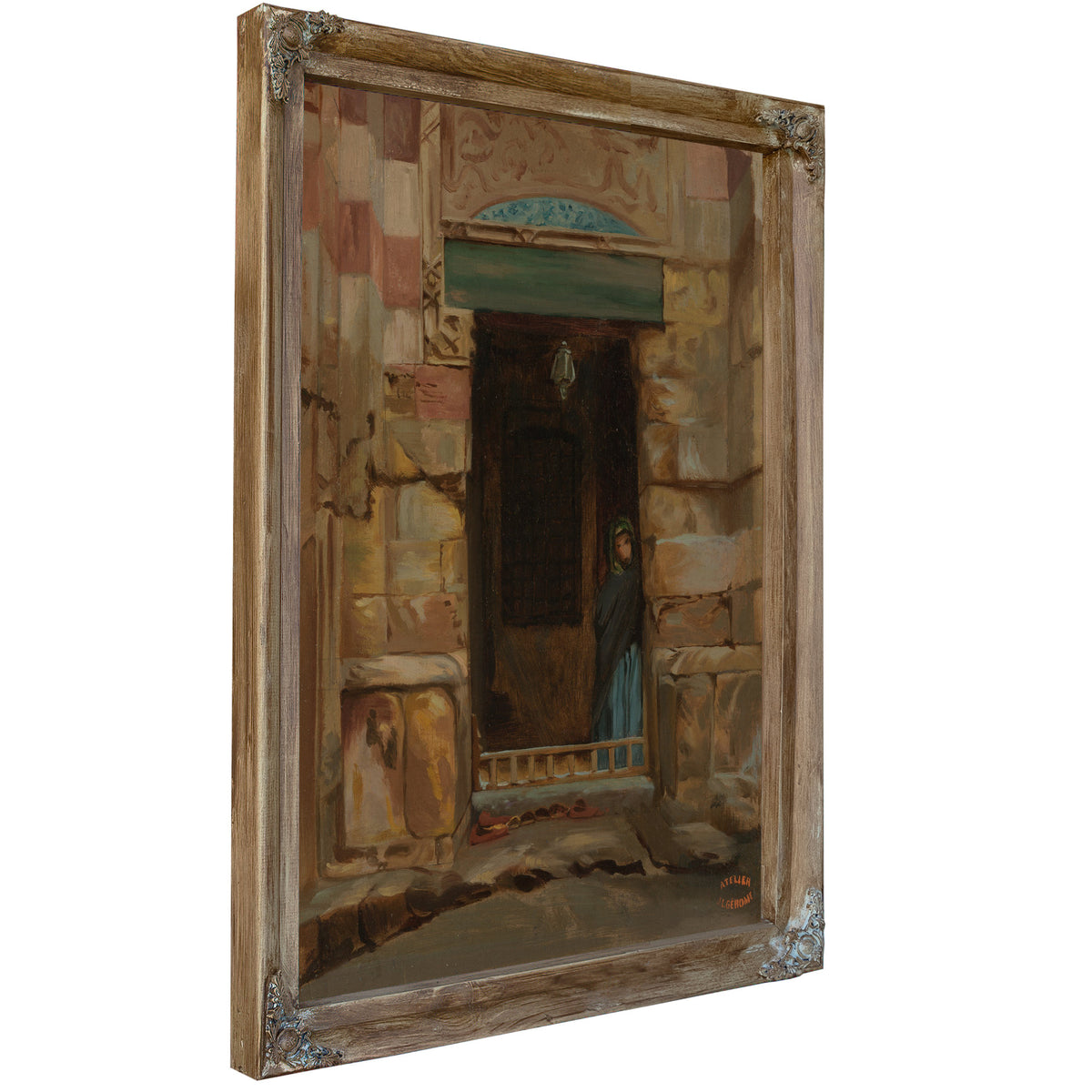 Arab Woman a Doorway 1870 By Jean Leon Gerome