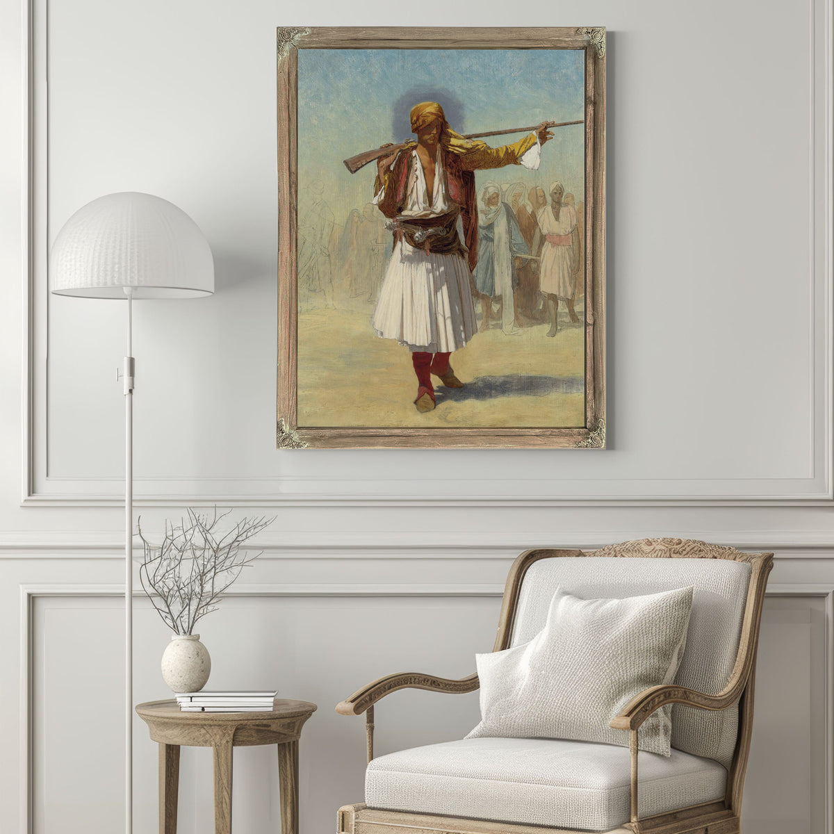 Arnaut Officer 1894 By Jean Leon Gerome
