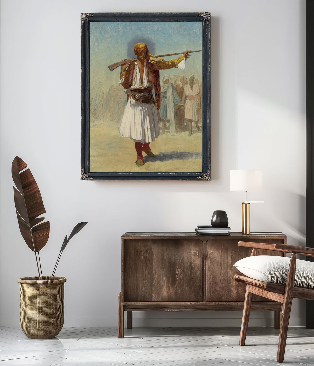 Arnaut Officer 1894 By Jean Leon Gerome