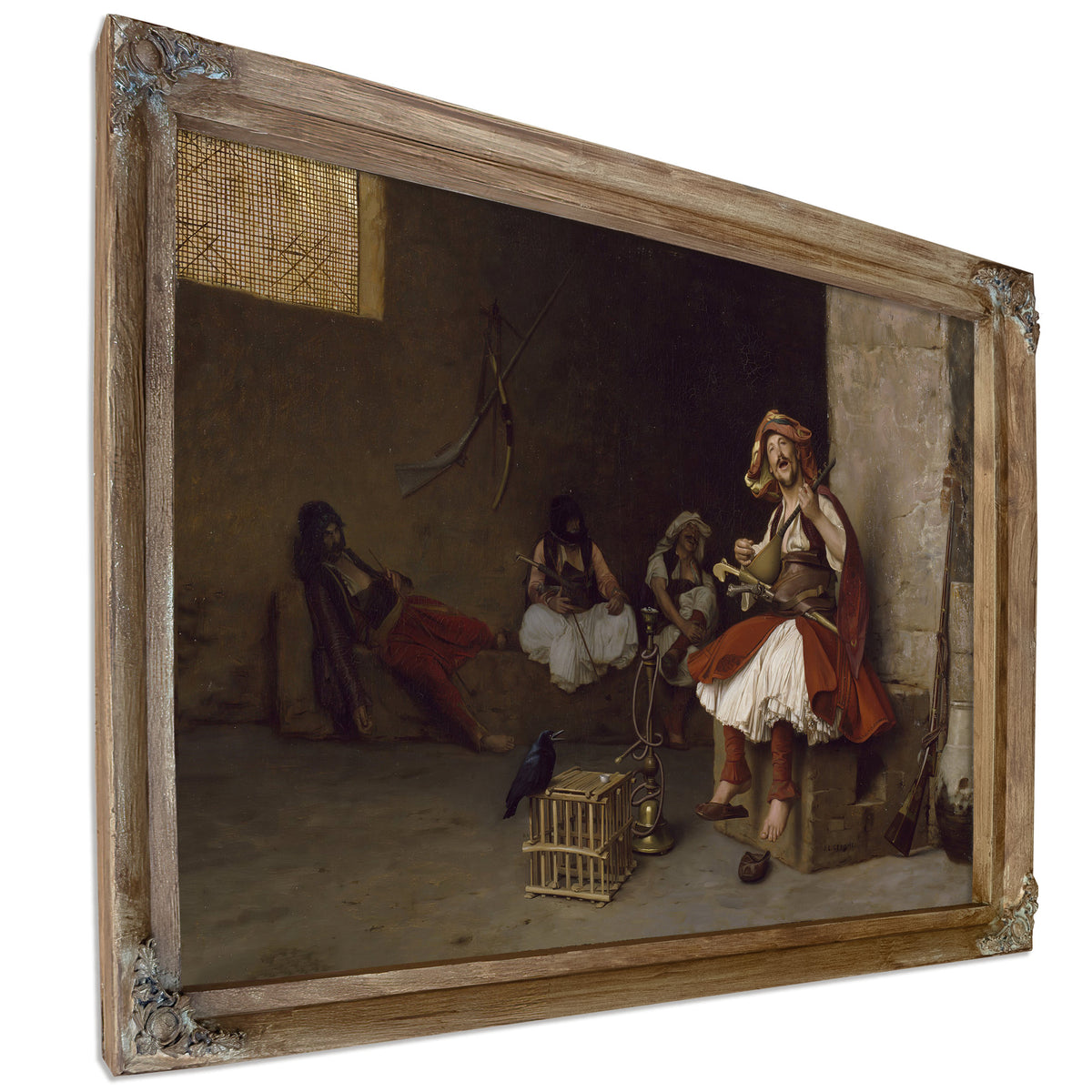 Bashi Bazouk Singing 1868 By Jean Leon Gerome