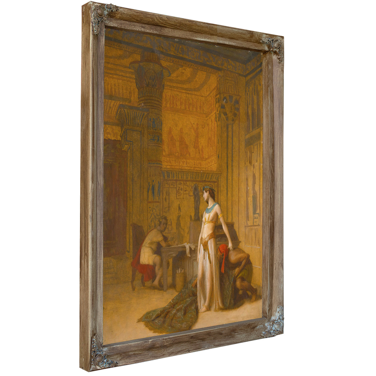Cleopatre et Cesar By Jean Leon Gerome