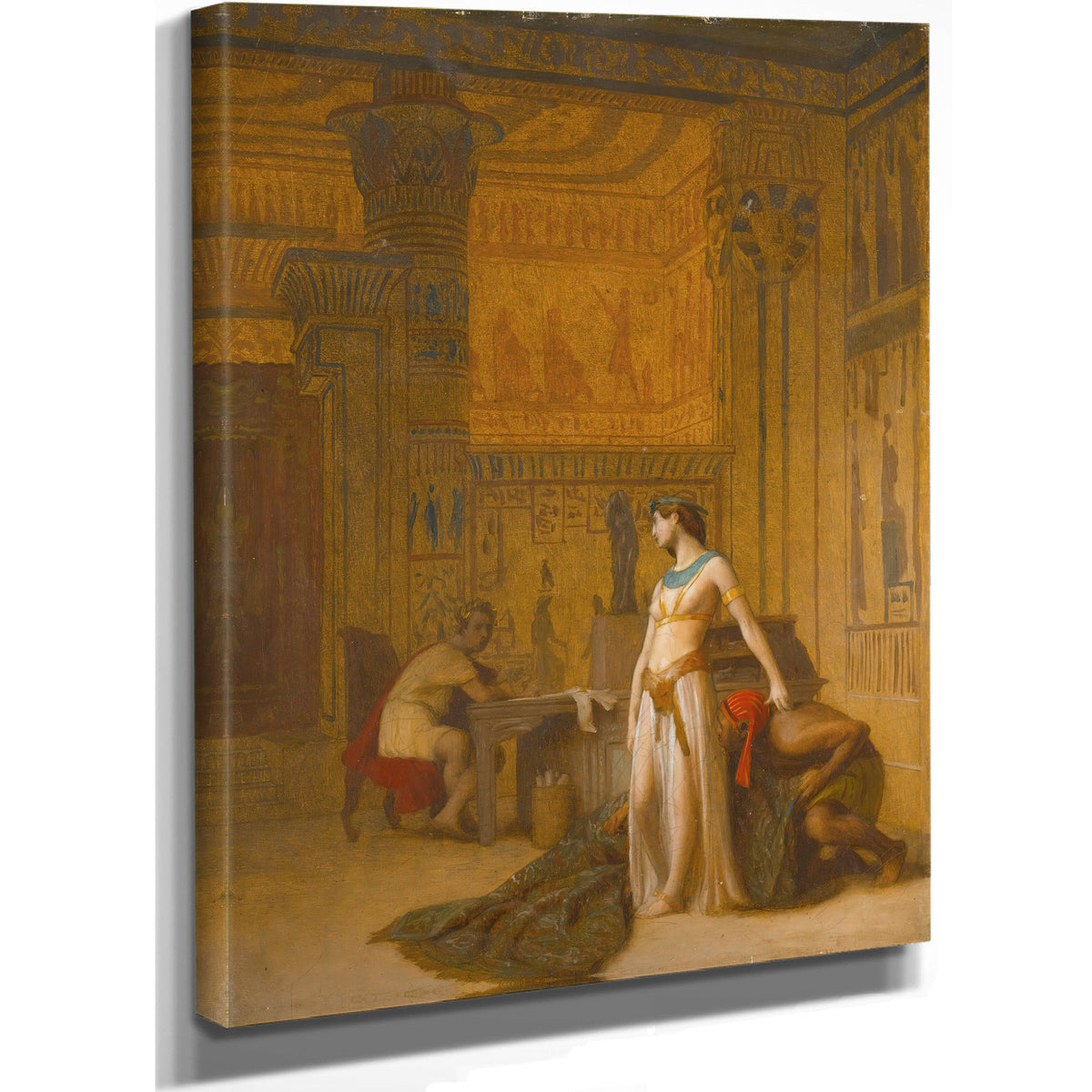 Cleopatre et Cesar By Jean Leon Gerome